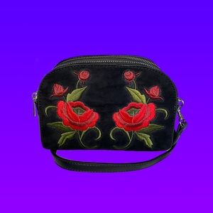 💜 Coach/Gucci Style Vintage Bag (Rose Patterned)